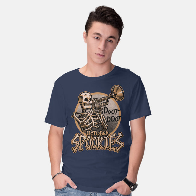 October Spookies-Mens-Basic-Tee-Studio Mootant