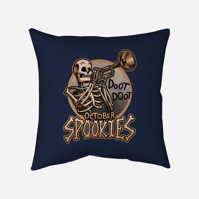 October Spookies-None-Non-Removable Cover w Insert-Throw Pillow-Studio Mootant