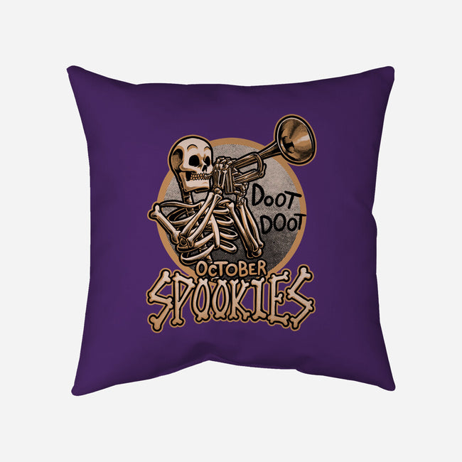 October Spookies-None-Removable Cover-Throw Pillow-Studio Mootant