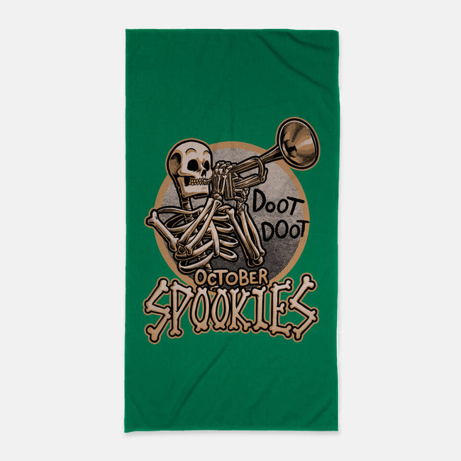 October Spookies-None-Beach-Towel-Studio Mootant