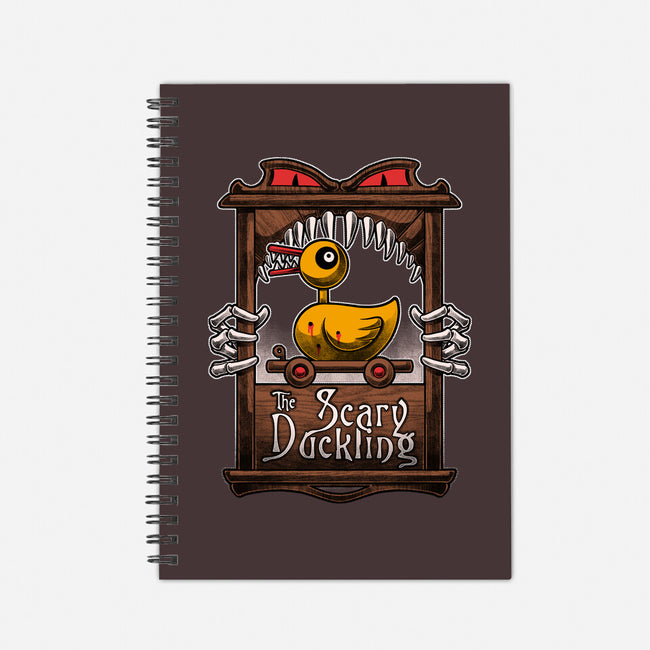 Halloween Scary Duckling-None-Dot Grid-Notebook-Studio Mootant