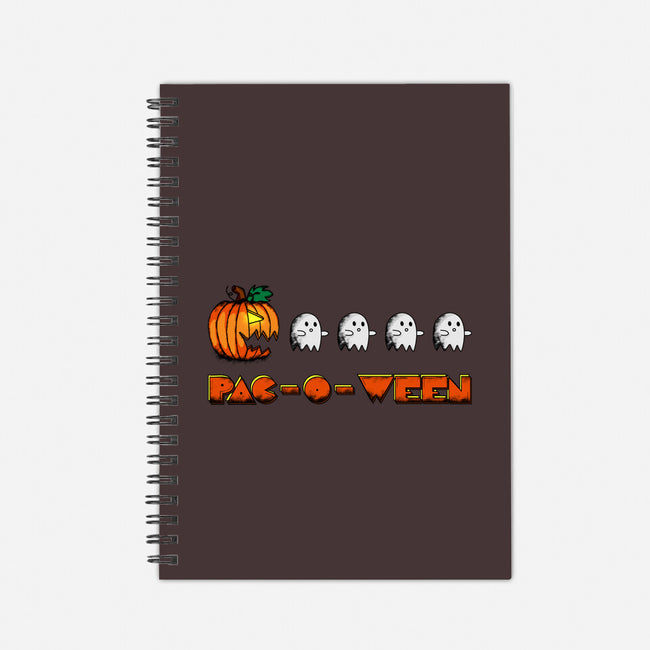 Pac-O-Ween-None-Dot Grid-Notebook-Nelelelen