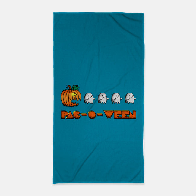 Pac-O-Ween-None-Beach-Towel-Nelelelen