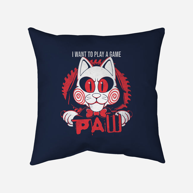 PAW-None-Removable Cover-Throw Pillow-estudiofitas