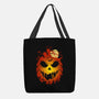 Halloween Scary Pumpkin-None-Basic Tote-Bag-LM2KONE