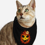 Halloween Scary Pumpkin-Cat-Bandana-Pet Collar-LM2KONE