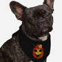 Halloween Scary Pumpkin-Dog-Bandana-Pet Collar-LM2KONE