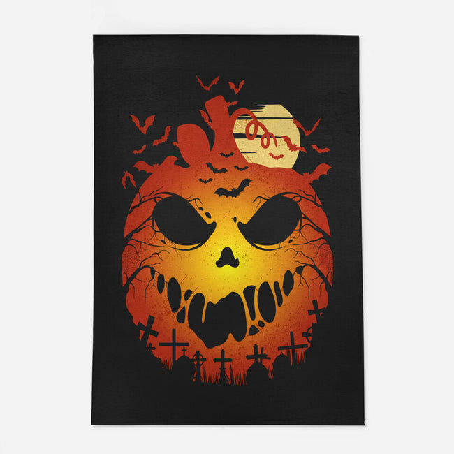 Halloween Scary Pumpkin-None-Indoor-Rug-LM2KONE