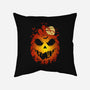 Halloween Scary Pumpkin-None-Non-Removable Cover w Insert-Throw Pillow-LM2KONE