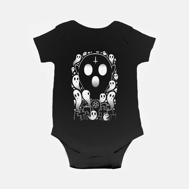 King Of Ghosts-Baby-Basic-Onesie-LM2KONE