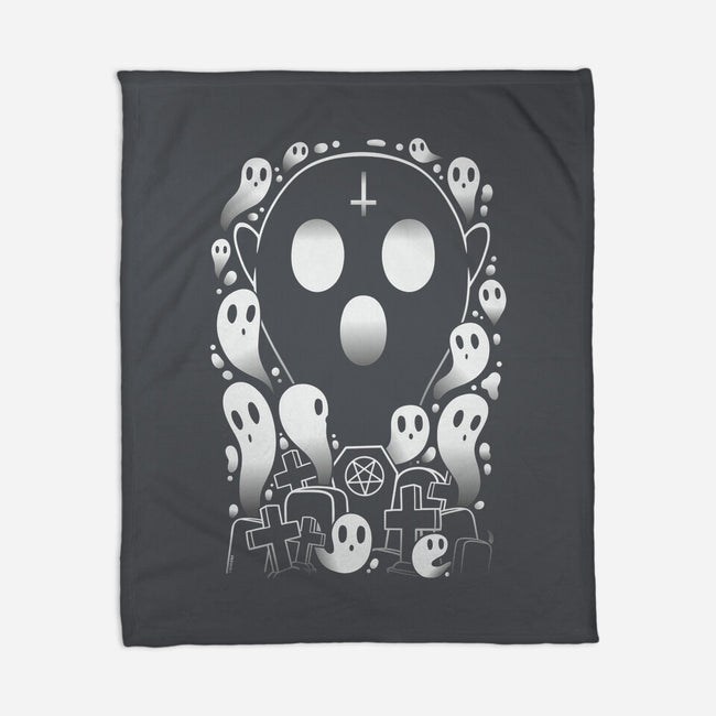 King Of Ghosts-None-Fleece-Blanket-LM2KONE