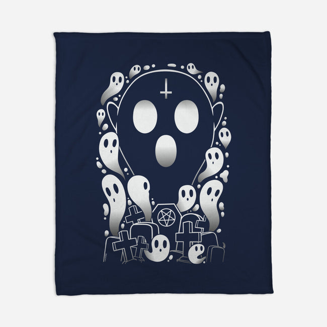 King Of Ghosts-None-Fleece-Blanket-LM2KONE