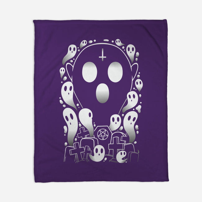 King Of Ghosts-None-Fleece-Blanket-LM2KONE