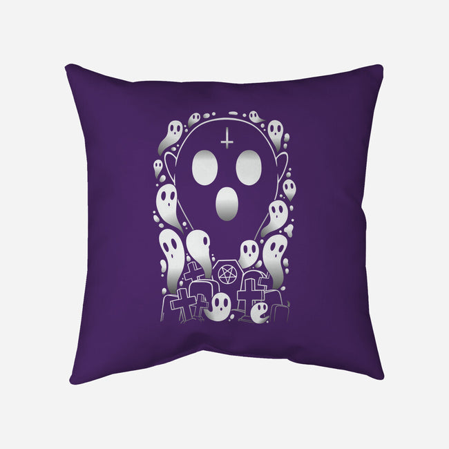 King Of Ghosts-None-Removable Cover-Throw Pillow-LM2KONE
