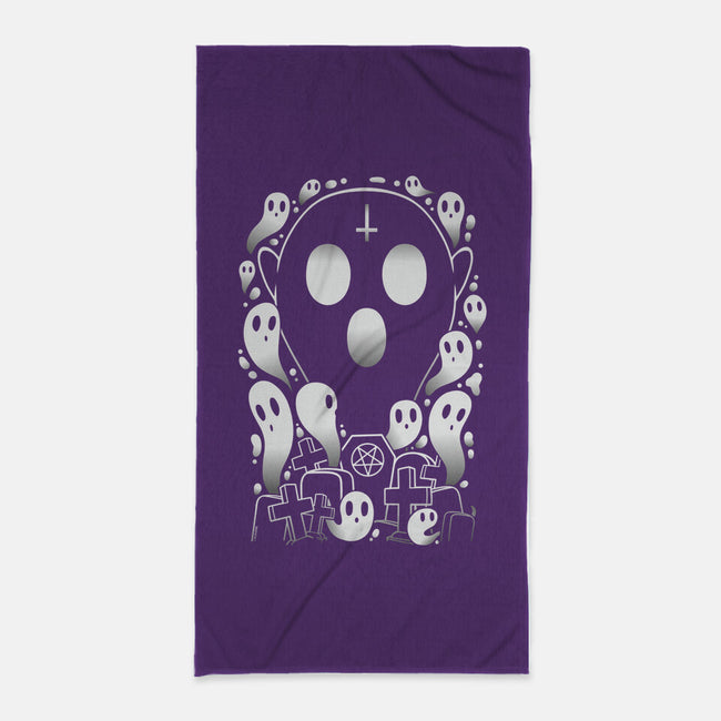 King Of Ghosts-None-Beach-Towel-LM2KONE