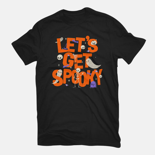 Time To Get Spooky-Youth-Basic-Tee-zachterrelldraws