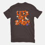 Time To Get Spooky-Womens-Basic-Tee-zachterrelldraws