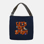 Time To Get Spooky-None-Adjustable Tote-Bag-zachterrelldraws