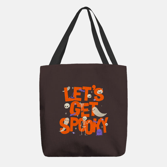 Time To Get Spooky-None-Basic Tote-Bag-zachterrelldraws