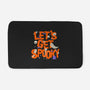 Time To Get Spooky-None-Memory Foam-Bath Mat-zachterrelldraws