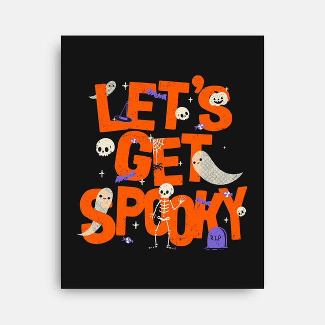 Time To Get Spooky-None-Stretched-Canvas-zachterrelldraws