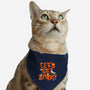 Time To Get Spooky-Cat-Adjustable-Pet Collar-zachterrelldraws