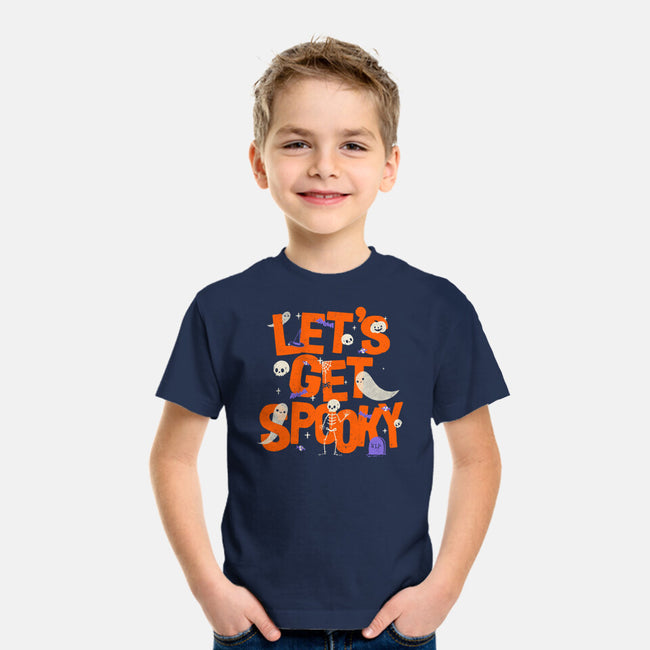 Time To Get Spooky-Youth-Basic-Tee-zachterrelldraws