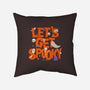 Time To Get Spooky-None-Removable Cover w Insert-Throw Pillow-zachterrelldraws