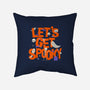 Time To Get Spooky-None-Removable Cover-Throw Pillow-zachterrelldraws