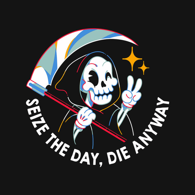 Seize The Day Die Anyway-Womens-Off Shoulder-Sweatshirt-tobefonseca