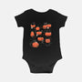 Pumpkin Halloween Cats-Baby-Basic-Onesie-tobefonseca