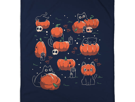 Pumpkin Halloween Cats