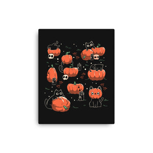 Pumpkin Halloween Cats