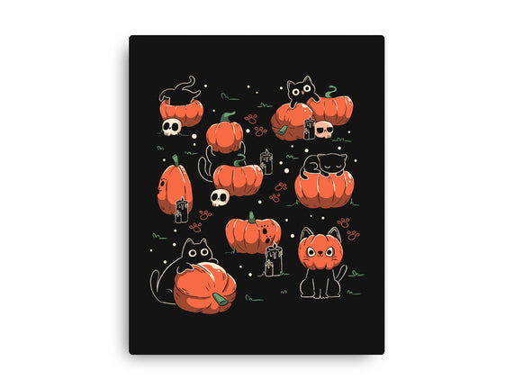 Pumpkin Halloween Cats