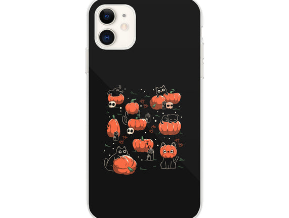 Pumpkin Halloween Cats