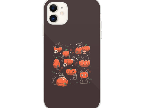 Pumpkin Halloween Cats