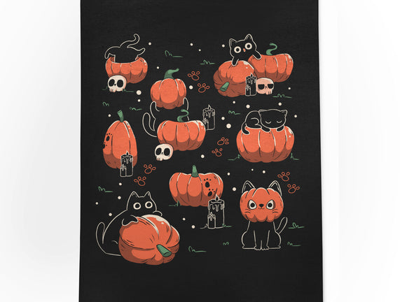 Pumpkin Halloween Cats