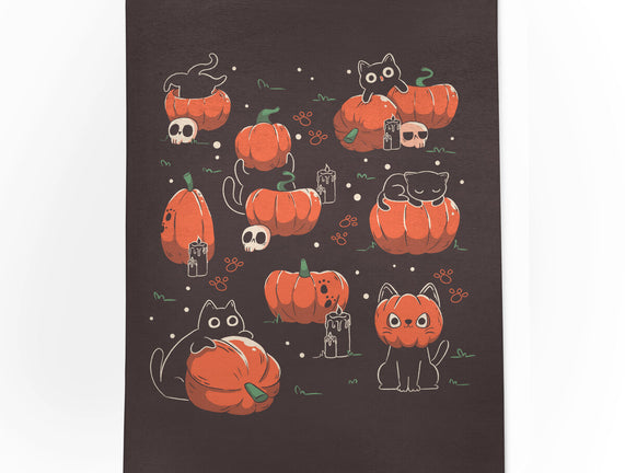 Pumpkin Halloween Cats