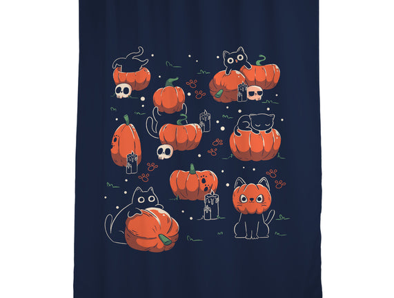 Pumpkin Halloween Cats