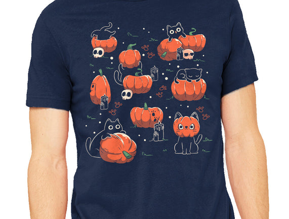 Pumpkin Halloween Cats