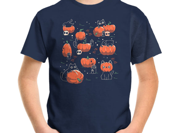 Pumpkin Halloween Cats