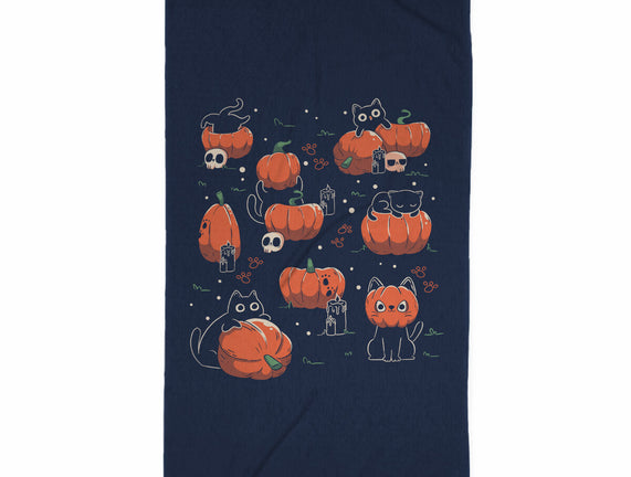 Pumpkin Halloween Cats