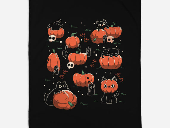 Pumpkin Halloween Cats