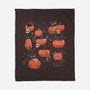 Pumpkin Halloween Cats-None-Fleece-Blanket-tobefonseca