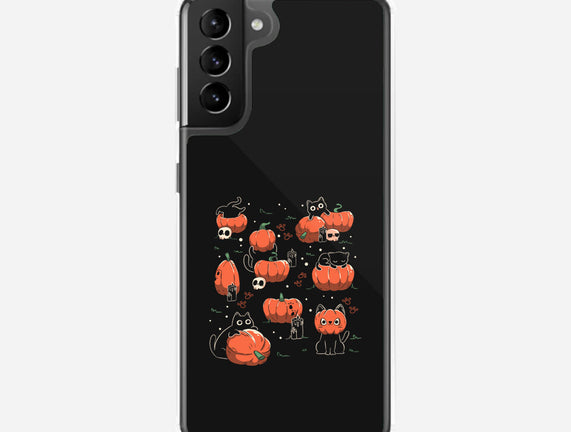 Pumpkin Halloween Cats