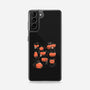 Pumpkin Halloween Cats-Samsung-Snap-Phone Case-tobefonseca