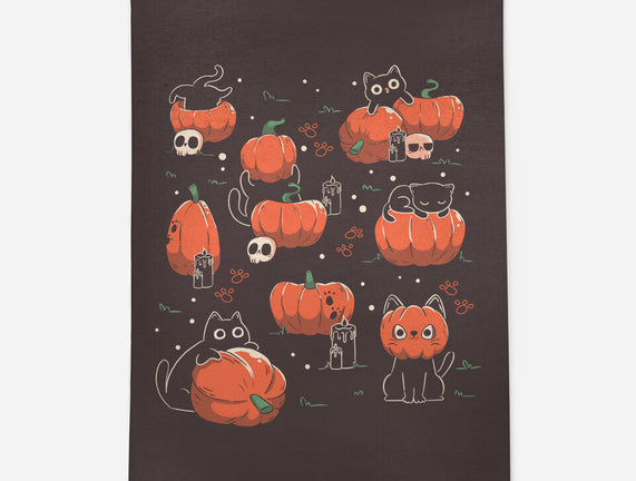 Pumpkin Halloween Cats