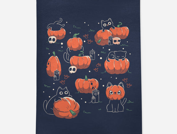 Pumpkin Halloween Cats