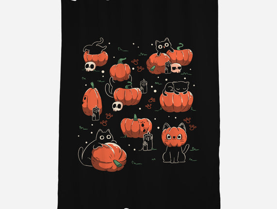 Pumpkin Halloween Cats