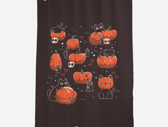 Pumpkin Halloween Cats